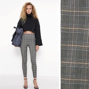 Zara checkered pants
